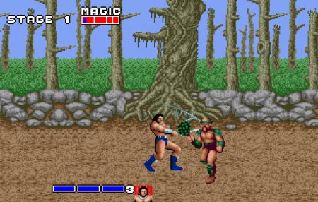 Коллекционный сборник 3 в 1 Золотой Топор (Golden Axe) (16BC-007) Русская Версия (16 bit) 