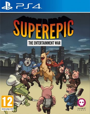  SuperEpic: The Entertainment War (PS4) Playstation 4