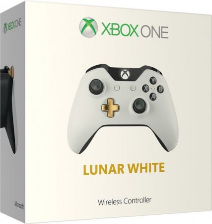   Microsoft Xbox One S/X Wireless Controller Lunar White (-) (Xbox One) 