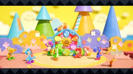 игра Yoshi's Crafted World Русская Версия (Switch) USED Б/У для Nintendo Switch