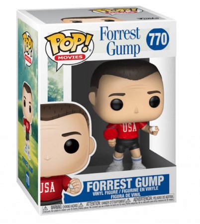  Funko POP! Vinyl:     - (Forrest (Ping Pong Outfit))   (Forrest Gump) (40205) 9,5 
