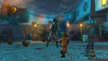 Купить игру Кот в сапогах (Puss in Boots) с поддержкой PlayStation Move (PS3) для Sony Playstation 3