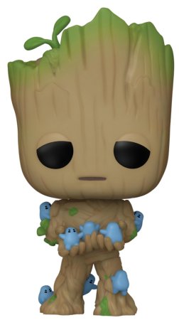  Funko POP! Bobble:    (Groot With Grunds)    (Marvel I Am Groot) ((1194) 70652) 9,5 