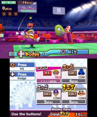   Mario and Sonic at the London 2012 Olympic Games (Nintendo 3DS)  3DS