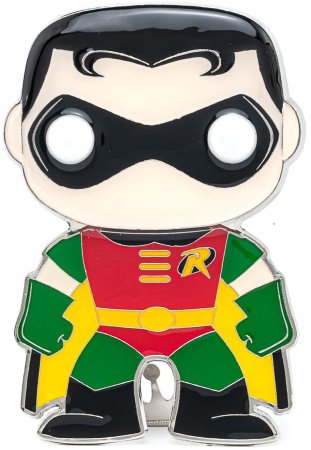 Значок Funko POP! Pin: Робин (Robin) ДиСи Классик (DC Classic) (DCCPP0002 (48554)) 10 см