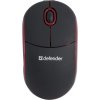 Мышь DEFENDER Discovery MS-630, мини, чёрная/жёлтая (PC) 