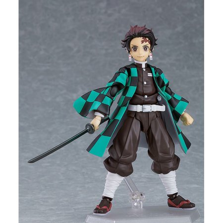Фигурка Good Smile Company Figma: Тандзиро Камадо (Tanjiro Kamado) Клинок, рассекающий демонов (Demon Slayer: Kimetsu no Yaiba) (4545784067000) 13,5 см 