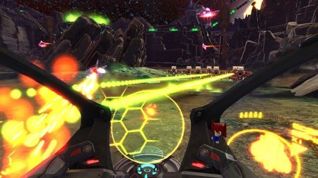 Игра Super Stardust Ultra (с поддержкой PS VR) (PS4) USED Б/У Playstation 4