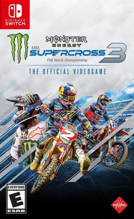 Monster Energy Supercross 3 The Official Videogame (Switch)  Nintendo Switch