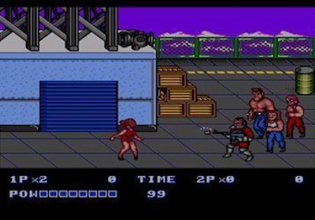 Коллекционный сборник 4 в 1 Двойной Дракон (Double Dragon) (16BC-013) Русская Версия (16 bit) 