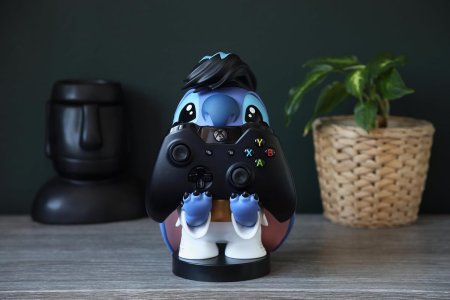  Фигурка подставка для геймпада/телефона Cable Guys: Стич Элвис (Stitch As Elvis) Дисней Стич (Disney Stitch) (896088) 20 см 