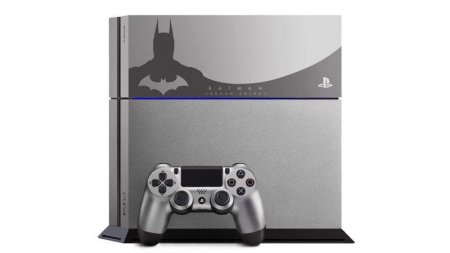   Sony PlayStation 4 500Gb Eur Batman Limited Edition + Batman:   (Arkham Knight) 