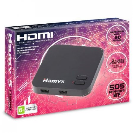   8 bit + 16 bit Hamy 5 HDMI (505  1) + 505   + 2  + USB  ()