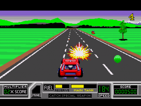   4  1 AA-4103 CLUE / ROAD BLASTERS / SUPER OFF ROAD / TURBO OUTRUN (16 bit) 