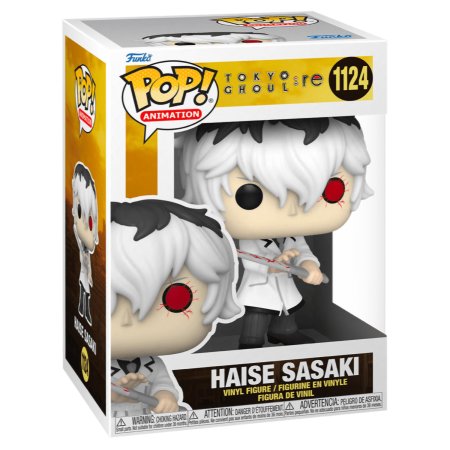 фигурки Фигурка Funko POP! Animation: Кен Канеки (Haise Sasaki) Токийский гуль (Tokyo Ghoul Re) ((1124) 57641) 9,5 см
