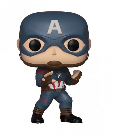  Funko POP! Bobble:   (Captain America) :  (Avengers Endgame) (36661) 9,5 