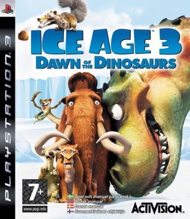     3:   (Ice Age 3: Dawn Of The Dinosaurs)   (PS3) USED /  Sony Playstation 3