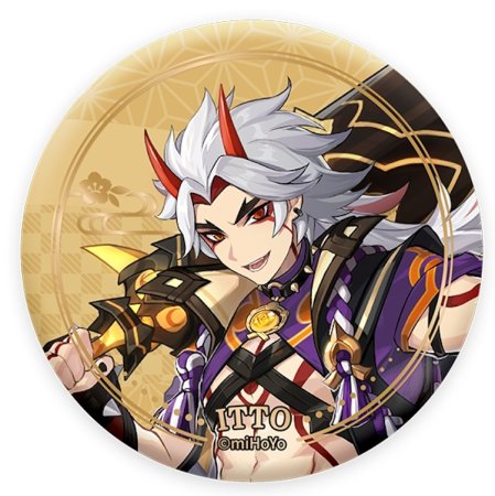  Genshin Impact Inazuma Character Can Badge:   (Arataki Itto)   (Genshin Impact) (6974696613803) 7,5 