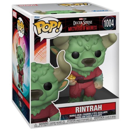 фигурки Фигурка Funko POP! Bobble: Ринтра (Rintrah) Марвел: Доктор Стрэндж - В мультивселенной безумия (Marvel: Doctor Strange in the MoM) ((1004) 60916) 15 см