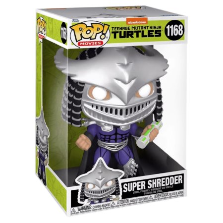 фигурки Фигурка Funko POP! Movies: Шреддер (Shredder (Exc)) Черепашки-Ниндзя (TMNT) (58835) 25 см