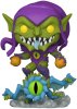 Фигурка Funko POP! Bobble: Зелёный гоблин (Green Goblin) Марвел: Удар меха: Охотники на монстров (Marvel: Mech Strike Monster Hunters) ((991) 61523) 9,5 см