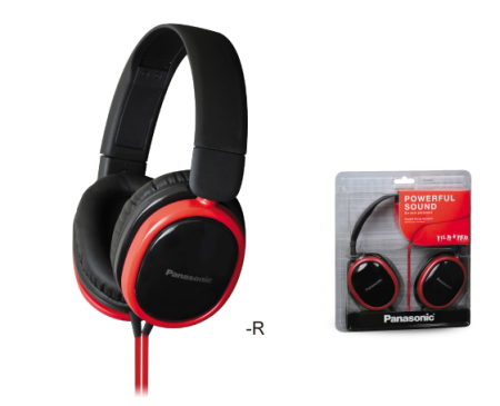 Наушники PANASONIC RP-HX250-A, голубые (PC) 