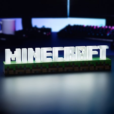  Светильник Paladone: Лого (Logo) Майнкрафт (Minecraft) (PP8759MCF)