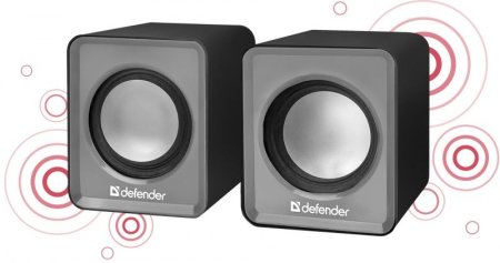 Активная система DEFENDER, 2.0, SPK-22, USB, синяя (PC) 