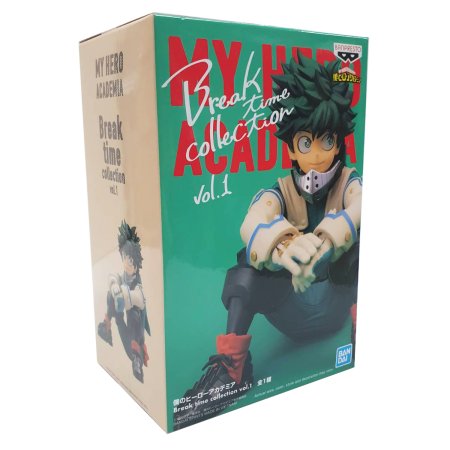 Фигурка Banpresto: Изуку Мидория Коллекция времени перерыва Часть 1 (Izuku Midoriya Break Time Collection Vol. 1) Моя Геройская Академия (My Hero Academia) (BP18732) 10 см 
