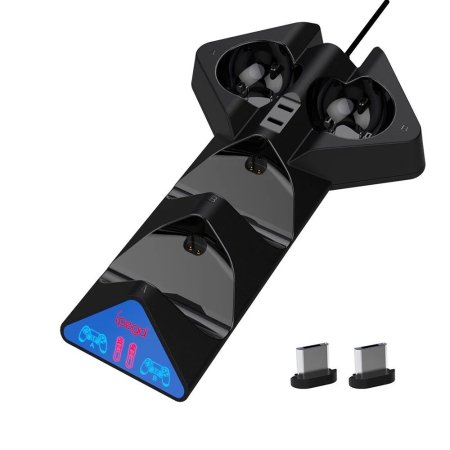  Зарядная станция для 2-х геймпадов DualShock 4 и 2-х контроллеров PS Move iPEGA (PG-P4011) (PS4 FAT/SLIM/PRO) 