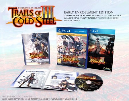  The Legend of Heroes: Trails of Cold Steel 3 (III) - Early Enrollment Edition (PS4) Playstation 4