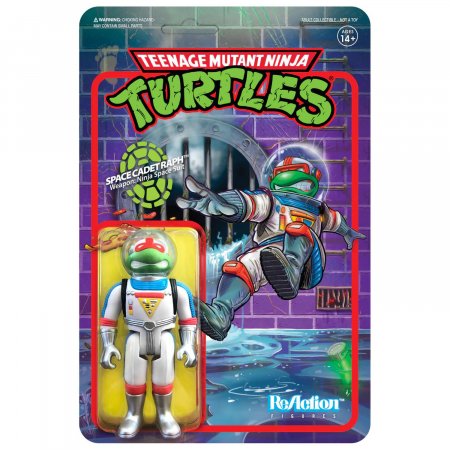   Super7 ReAction figures:   (Space Raphael) -  2 (Teenage Mutant Ninja Turtles W2(TMNT W2)) (TMNTW02-SCR-01) 9,5 