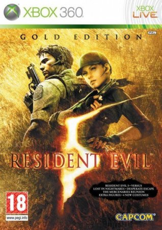 Resident Evil 5 Gold Edition (Xbox 360) USED /