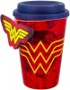 Кружка для путешествий Paladone: Чудо-женщина (Wonder Woman (Red)) (Travel Mug) (PP5141DC) 450 мл
