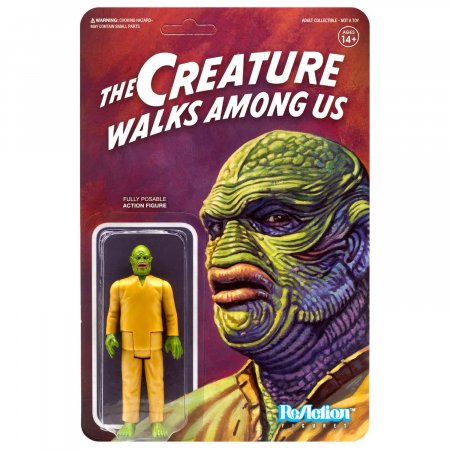   Super7 ReAction figures:     (The Creature Walks Among Us)    (Universal Monsters) (UNIVW03-CWA-01) 9,5  