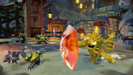 Купить игру Skylanders: Trap Team. Cтартовый набор: игровой портал, игра, фигурки: Food Fight, Snap Shot, 2 ловушки (Wii/WiiU) на Nintendo Wii диск
