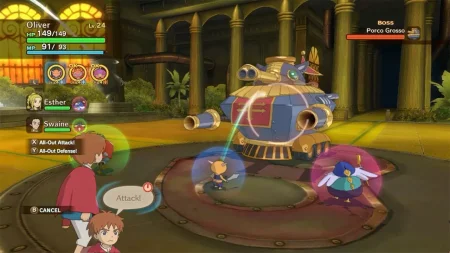 игра Ni no Kuni: Wrath of the White Witch (Гнев Белой ведьмы) (Switch) USED Б/У для Nintendo Switch