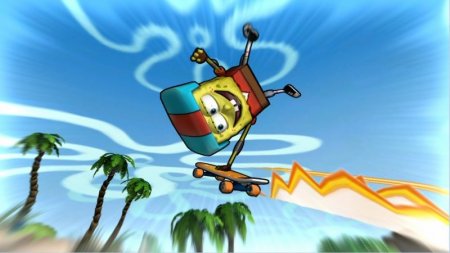 SpongeBob's Surf and Skate Roadtrip  Kinect (Xbox 360) USED /