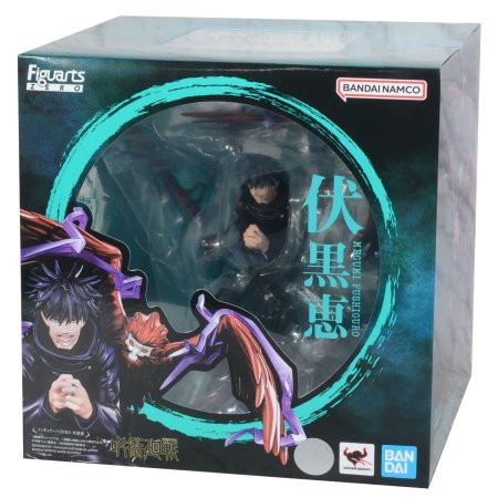 Фигурка BANDAI Tamashii Nations Figuarts Zero: Фушигуро Мегуми (Megumi Fushiguro) Магическая битва (Jujutsu Kaisen) (4573102637369) 21 см 