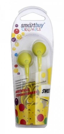 Наушники SmartBuy SBE-6000 Sweets, белые (PC) 