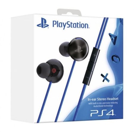 Гарнитура Sony In-ear Stereo Headset SLEH-00305 (PS4)