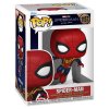 фигурки Фигурка Funko POP! Bobble: Человек-паук в прыжке (Том Холланд) (Spider-Man Leaping (Tom Holland)) Марвел: Человек-паук: Нет пути домой (Spider-Man Finale Suit) ((1157) 67606) 9,5 см