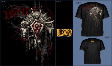  World of Warcraft Horde Crest New,  L   