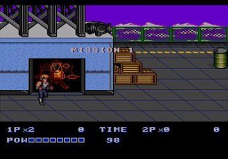 Коллекционный сборник 4 в 1 Двойной Дракон (Double Dragon) (16BC-013) Русская Версия (16 bit) 