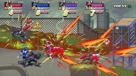 игра Mighty Morphin Power Rangers: Rita's Rewind Deluxe Edition (Switch) для Nintendo Switch