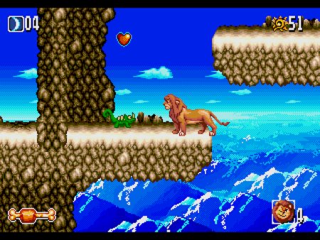 Коллекционный сборник 3 в 1 Король Лев (The Lion King) (16BC-016) Русская Версия (16 bit) 