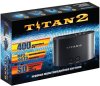 Игровая приставка 8 bit + 16 bit Magistr Titan 2 (400 в 1) + 400 встроенных игр + 2 геймпада (Черная)