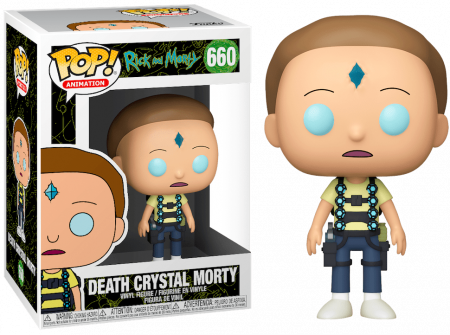  Funko POP! Vinyl:    (Rick and Morty)     (Death Crystal Morty) (44249) 9,5 