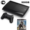 Игровая приставка Sony PlayStation 3 Super Slim (500 Gb) Rus Black (чёрная) + Игра Destiny (PS3)