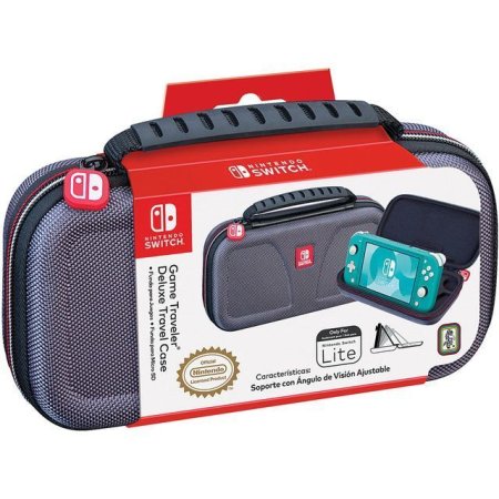 Чехол-сумка (Кейс) Deluxe Travel Case (NLS140) Серый (Switch Lite)
